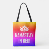 NAMAST'AY IN BED! TOTE BAG (Achterkant)