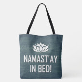 NAMAST'AY IN BED! TOTE BAG (Achterkant)