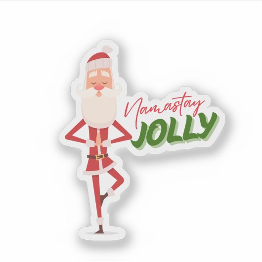 Namastay Jolly Sticker (Voorkant)