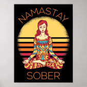 Namastay Sober I Poster (Voorkant)