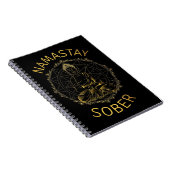 Namastay Sober II Notitieboek (Rechterzijde)