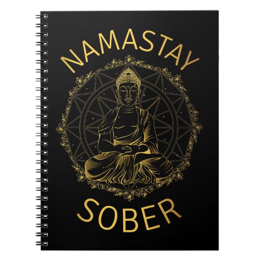 Namastay Sober II Notitieboek (Voorkant)