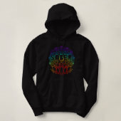 Namastay Sober Na Aa Alcoholics Anonymous Sobriety Hoodie (Design voorkant)