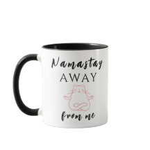 Namastay weg van mij