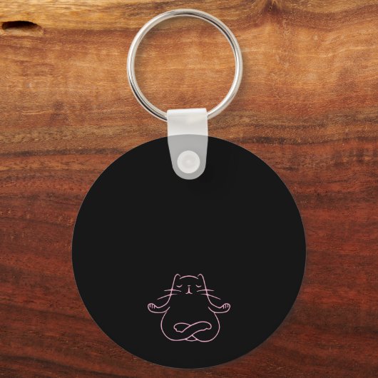 Namastay weg van mij sleutelhanger (Achterkant)