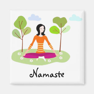 Namaste4- Magnet
