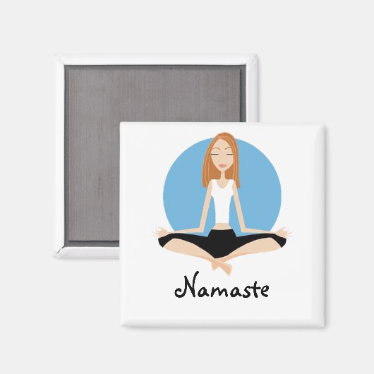 Namaste5- Magneet (Voorkant / Achterkant)