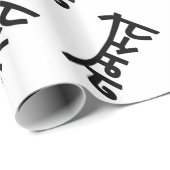 Namaste (न स् ते) - Devanagari Script Cadeaupapier (Rol Hoek)