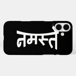 Namaste (न स् ते) - Devanagari Script iPhone 16 Plus Hoesje