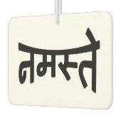 Namaste (न स् ते) - Devanagari Script Luchtverfrisser (Links)