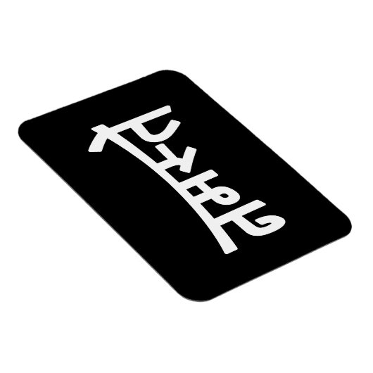 Namaste (न स् ते) - Devanagari Script Magneet (Rechterzijde)