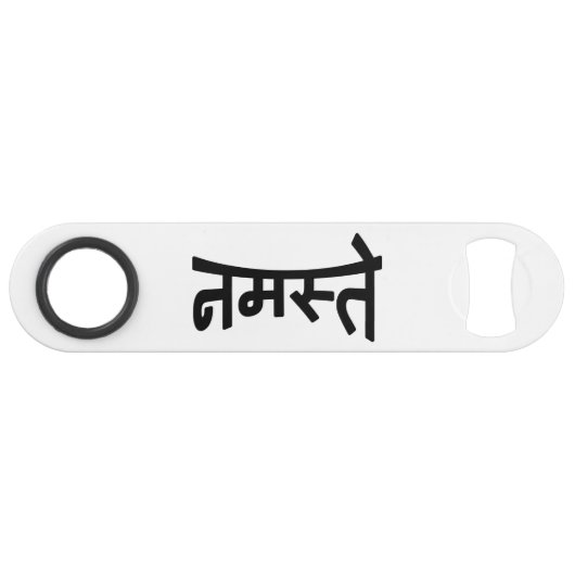 Namaste (न स् ते) - Devanagari Script Speed Flessenopener (Voorkant (Horizontaal))