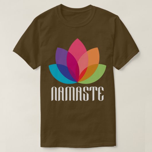 NAMASTE 2 T-SHIRT (Design voorkant)