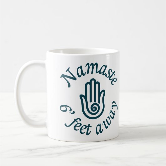 Namaste 6' Feet weg Koffiemok (Links)