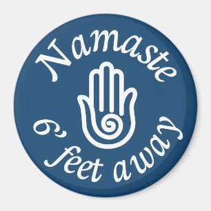 Namaste 6' Feet weg Magneet