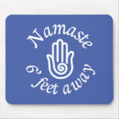 Namaste 6' Feet weg Muismat (Voorkant)