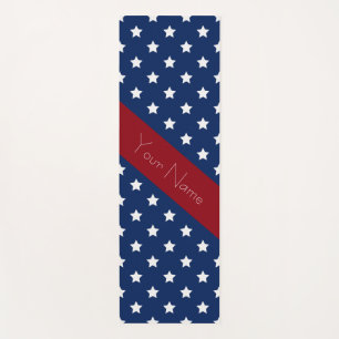 Namaste Americana Red White Blue met aangepaste na Yogamat