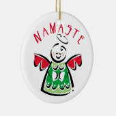 Namaste Angel Keramisch Ornament (Rechts)