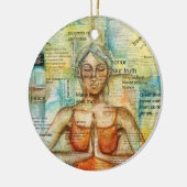 "Namaste" Art Ornament (Links)