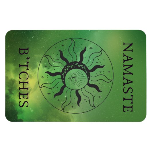 Namaste B*tches Magneet (Horizontaal)
