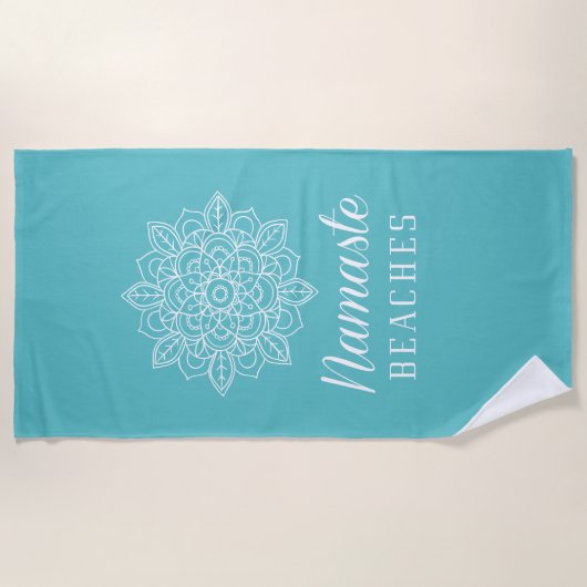 Namaste Beaches Strandlaken (Voorkant)