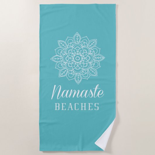 Namaste Beaches Strandlaken (Voorkant)