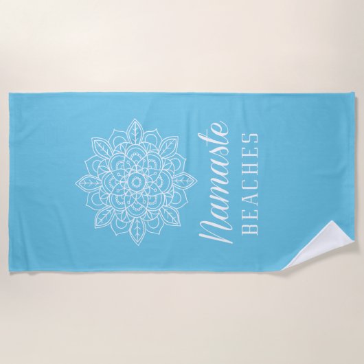 Namaste Beaches Strandlaken (Voorkant)