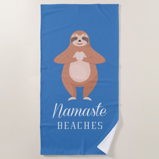 Namaste Beaches Strandlaken (Voorkant)