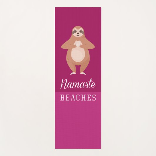 Namaste Beaches Yogamat (Voorkant)