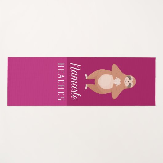 Namaste Beaches Yogamat (Voorkant (horizontaal))