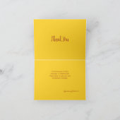 Namaste Bedankt Zonnebloemen Design Kaart (Binnen)