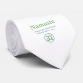 Namaste betekenis met Om Symbol Stropdas (Opgerold)