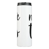 Namaste bij de taco's thermosbeker (Achterkant)