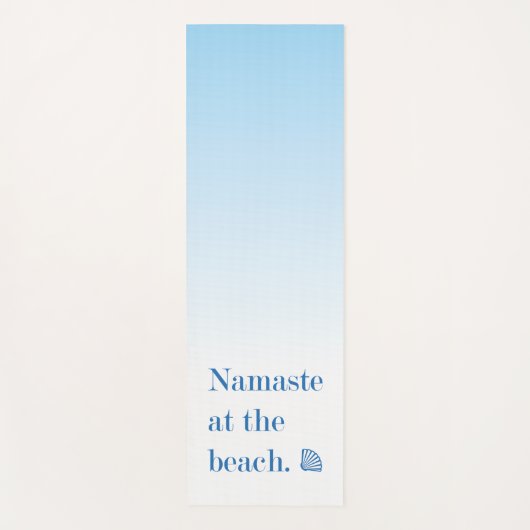 Namaste bij het strand yogamat (Voorkant)