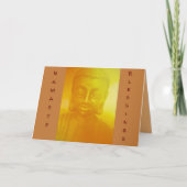 Namaste Blessings Folded Wenskaart Kaart (Voorkant)