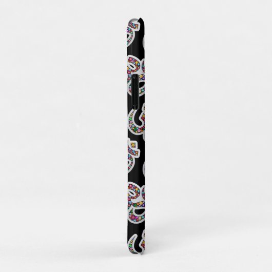 Namaste Bloemensymbool Kunst Case-Mate iPhone Case (Achterkant/rechts)