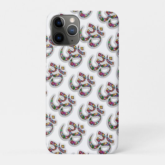 Namaste Bloemensymbool Kunst Case-Mate iPhone Case (Achterkant)
