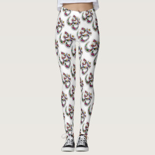 Namaste Bloemensymbool Kunst Leggings