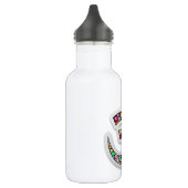 Namaste Bloemensymbool Kunst Waterfles (Links)