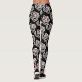 Namaste bloemsymbool kunst leggings (Achterkant)