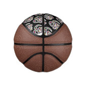 Namaste bloemsymboolkunst basketbal (Rechts)