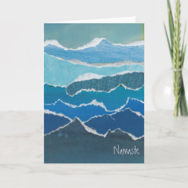 Namaste Blue Water Kaart van Heather Pierce