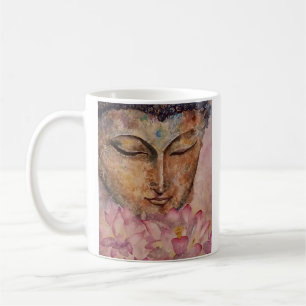 Namaste Boeddha Waterverf Kunst Klassieke koffie M Koffiemok