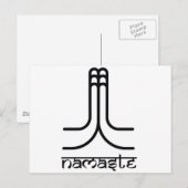 Namaste Briefkaart (Voorkant / Achterkant)
