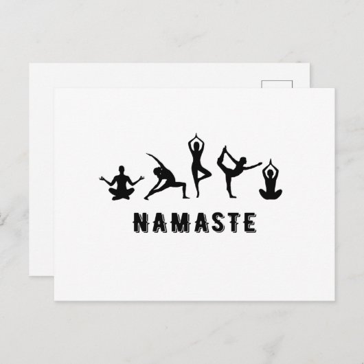 Namaste Briefkaart (Voorkant / Achterkant)
