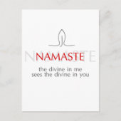 Namaste Briefkaart (Voorkant)