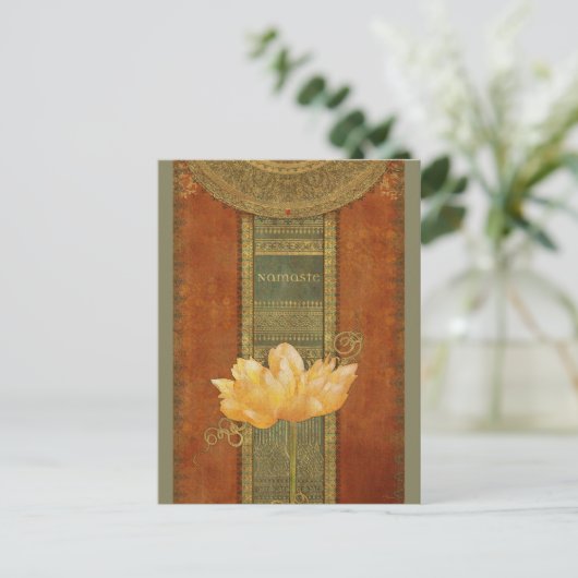Namaste Briefkaart (Staand voorkant)