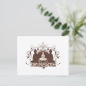 Namaste Buddha Briefkaart (Staand voorkant)