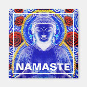 Namaste Buddha Magneet (Voorkant)