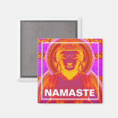 Namaste Buddha Magneet (Voorkant / Achterkant)